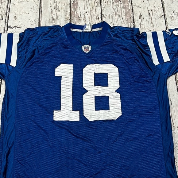 Peyton Manning Indianapolis Colts Reebok NFL Football Jersey - Picture 4 of 6